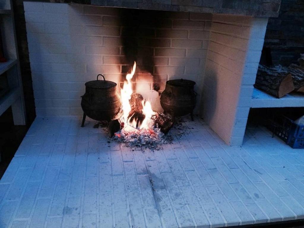Casa Fontes Hotel Pedras Salgadas Bagian luar foto