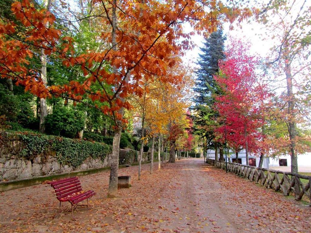 Casa Fontes Hotel Pedras Salgadas Bagian luar foto