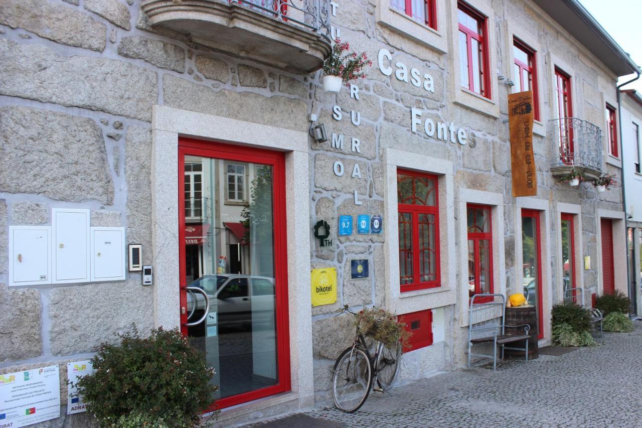 Casa Fontes Hotel Pedras Salgadas Bagian luar foto