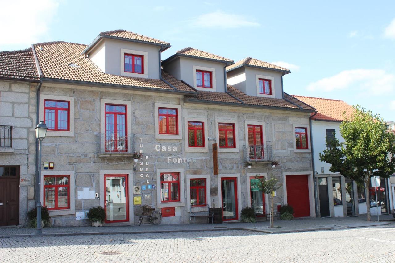 Casa Fontes Hotel Pedras Salgadas Bagian luar foto